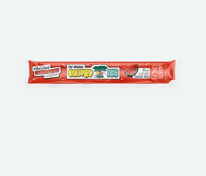 Alcoholic Ice Pops Wavey Ice