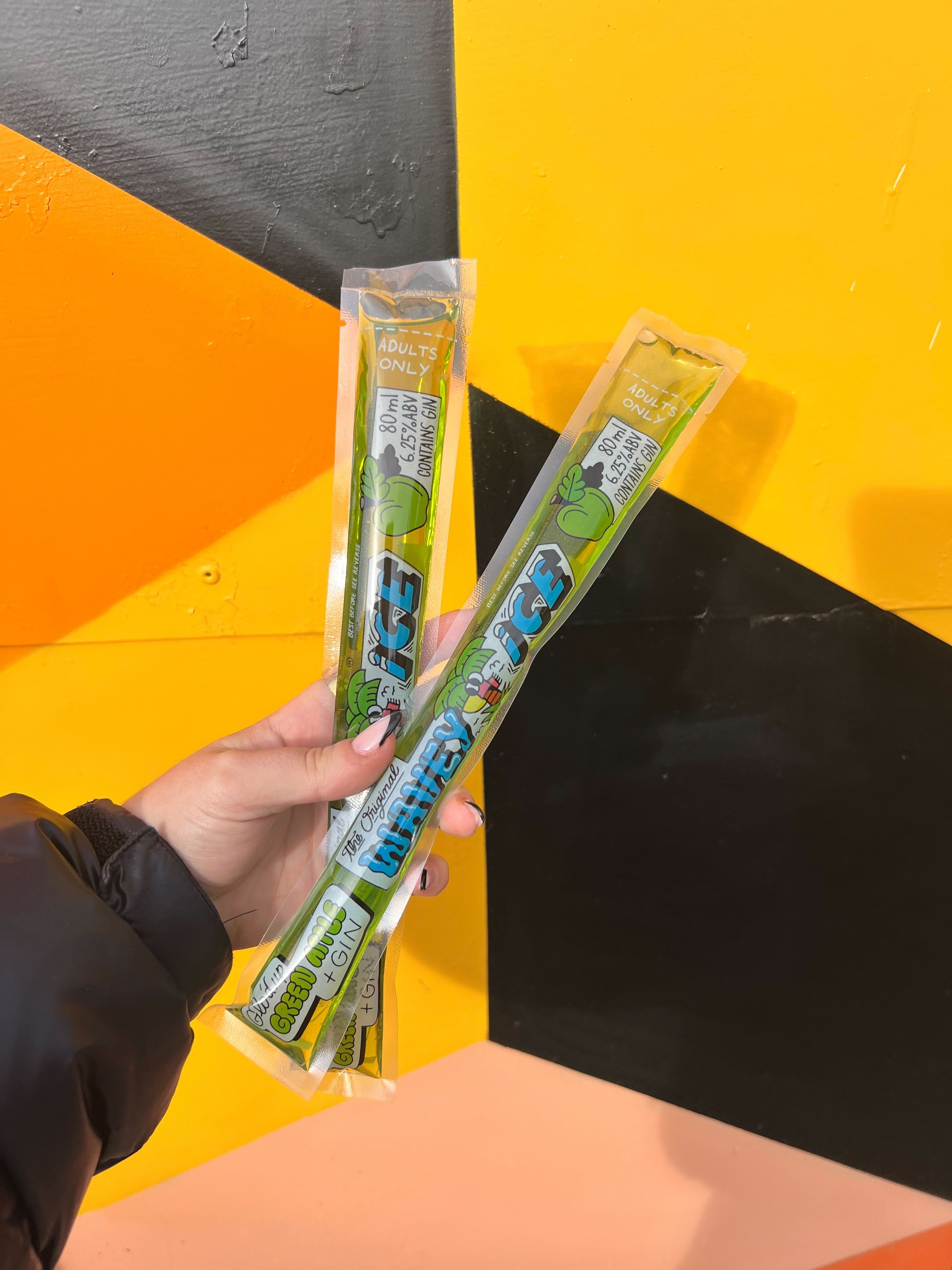 Glo'd Up Green Apple & Gin 10 Ice Pops