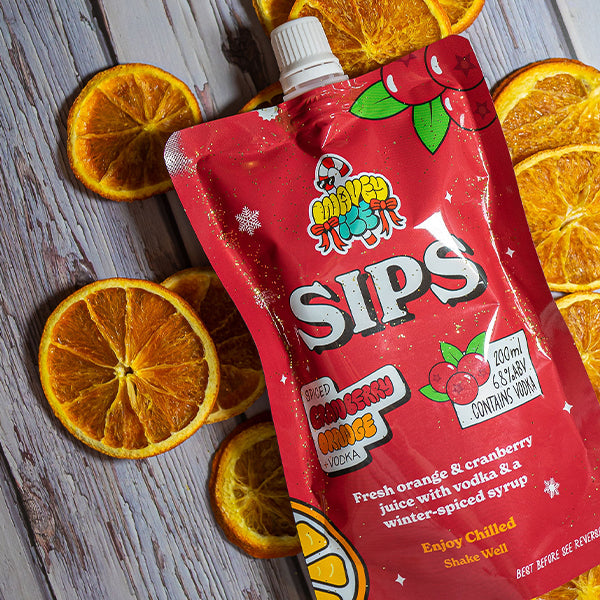 Spiced Cranberry Orange & Vodka Limited Edition Festive SIPS