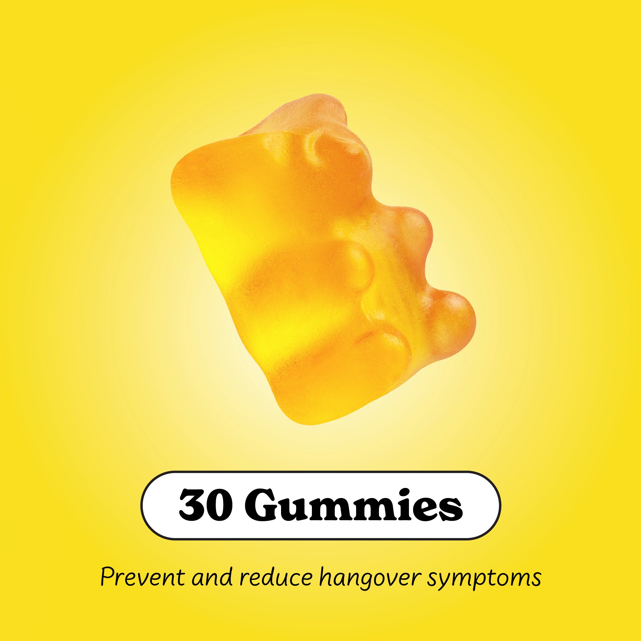 Melted? Hangover Gummies | Orange Flavour