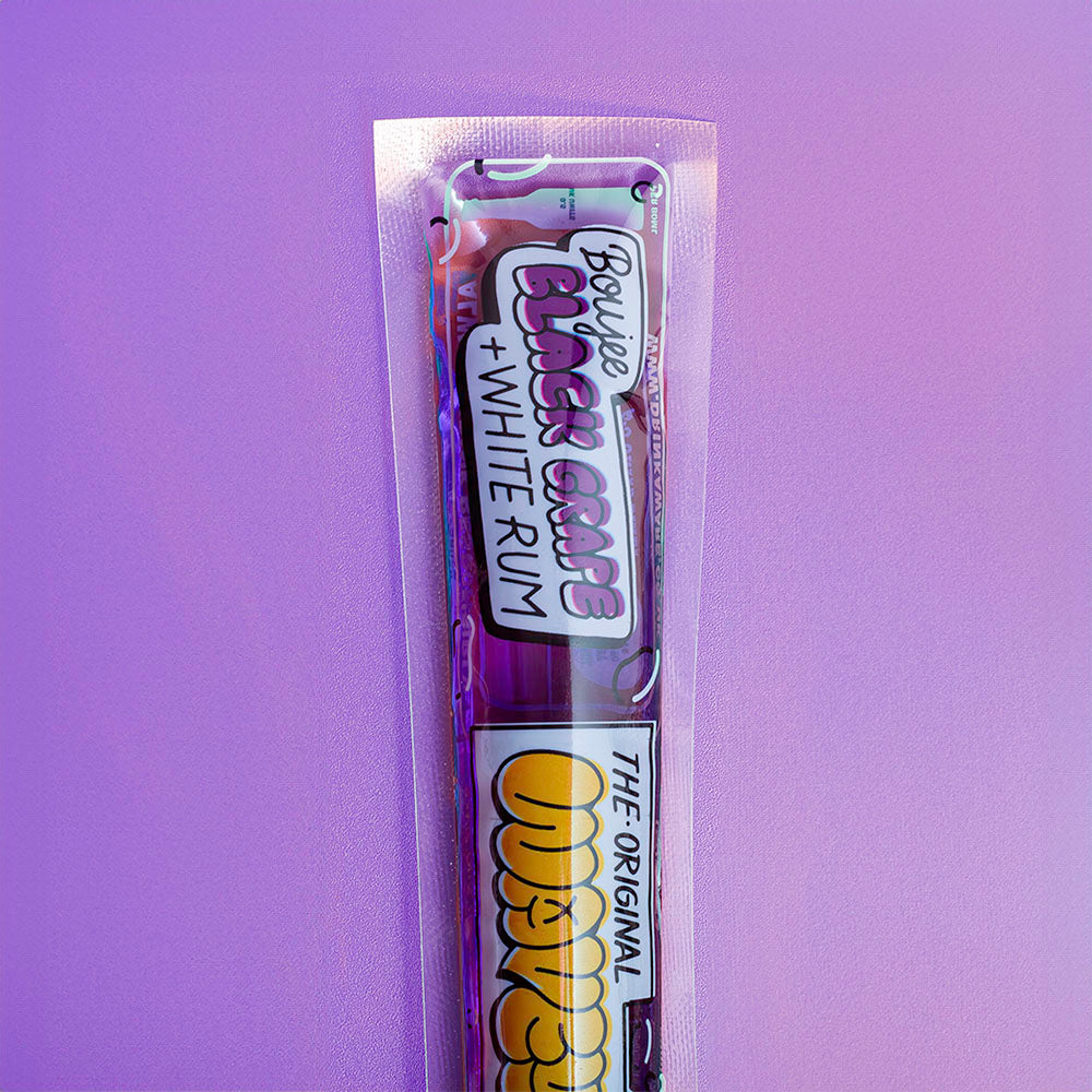 Black Grape & White Rum 15 Ice Pops Box